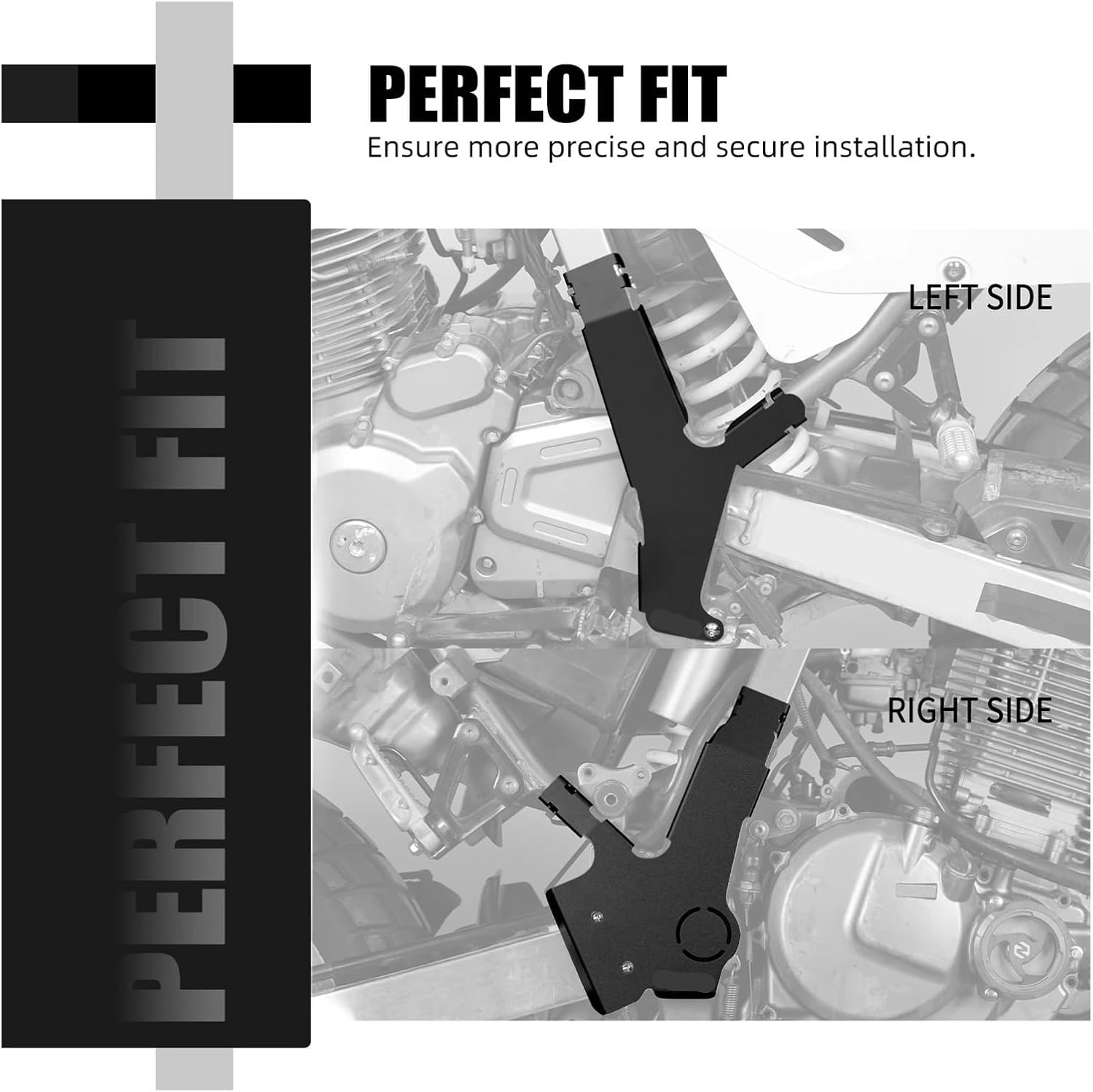 Compatible with Suzuki DR650S DR650SE 1996-2024 Frame Guards Protector Cover DR650S/SE DR 650 S DR 650 SE DR650 S DR650 SE DR 650S DR 650SE(Blue)