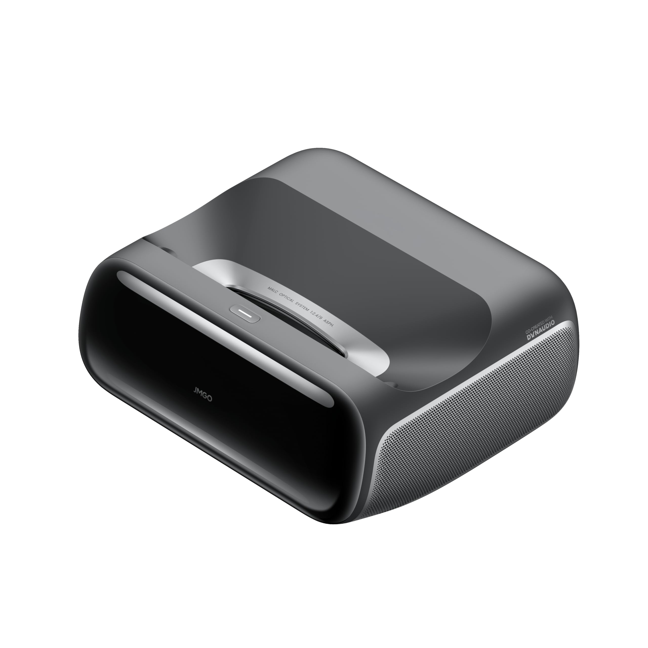 JMGO O2S Ultra UHD 4K Ultrakurzdistanz Beamer, 3600 ISO Lumen Triple Laser Projektor, 0,16:1 Kurzdistanz, Dolby Vision, Google TV, 4000:1 Kontrast, 20W Dynaudio, Dolby Atoms, DTS-X, 150" Laser TV