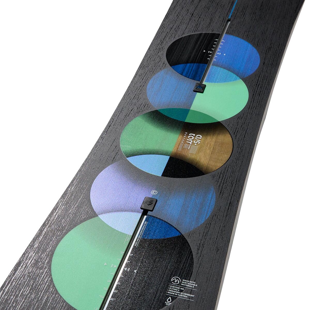 Burton Men's Custom Flying V Snowboard, 150cm, Freestyle Boards