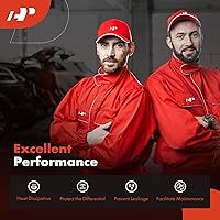 Vista 5 de A-Premium Tapa de diferencial trasero con junta compatible con Ford F-150 F-100 Expedition Explorer E-150 Ranger Lincoln Mark LT Mazda