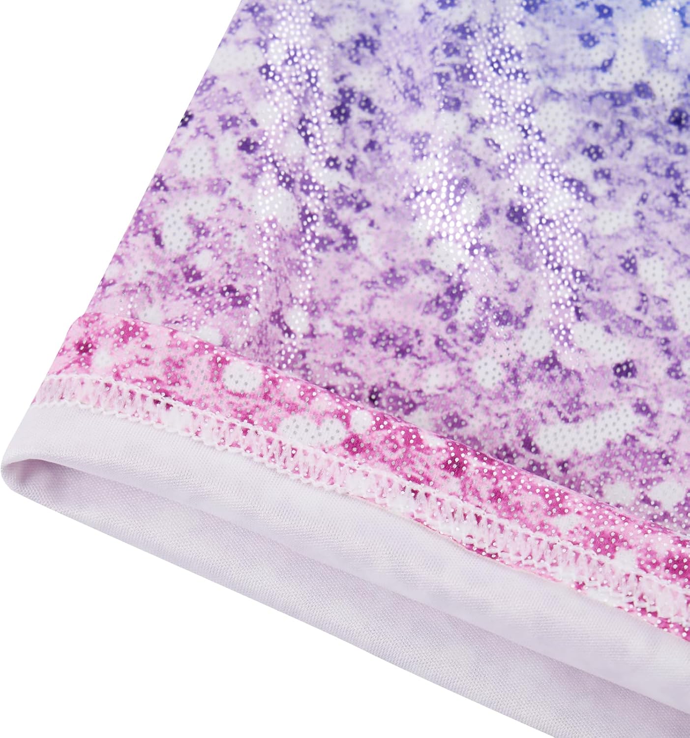 Vogseek Gymnastics Leotards for Girls with Shorts Sparkly Ballet Dance Unitards Biketards Kids Activewear