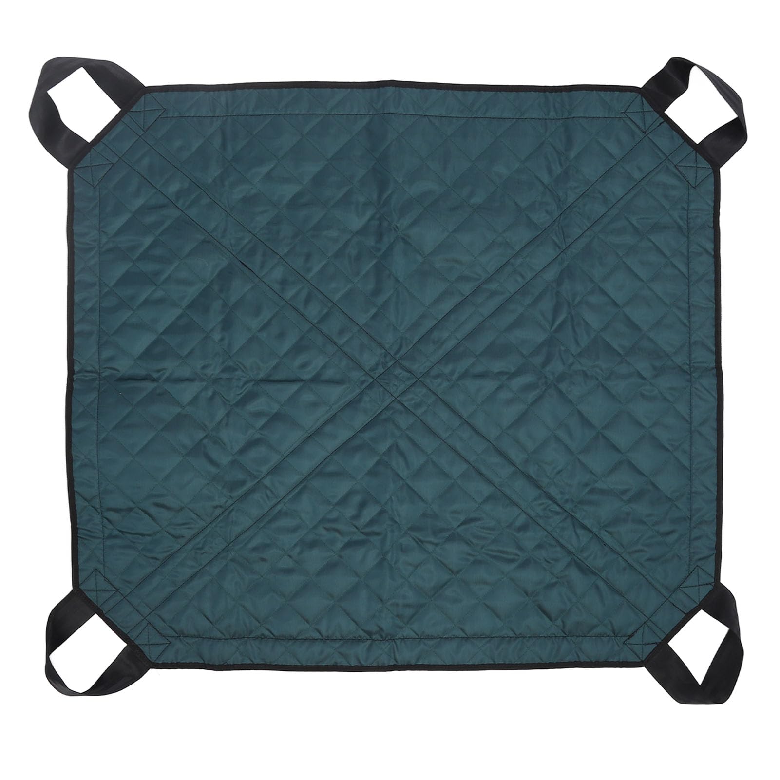 Almohadilla de Cama de Posicionamiento de Transferencia con 4 Asas, Sábana Deslizante de Transferencia de Paciente Lavable Impermeable de Nailon para Hospital, Sábanas de Dibujo Reutilizables Multiuso