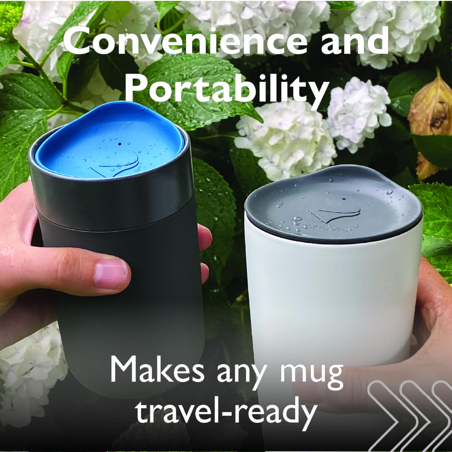 Hydro Flask Lid Reusable Silicone Coffee Cup Lid  Medium Navy, Fits 3-3  Inch Tumblers, Water Bottles & Mugs - Dishwasher Safe Travel Mug Lid