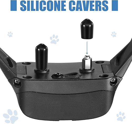 Miniatura 5 de Hotop 12 piezas de repuesto de puntos de contacto adicionales para collares de entrenamiento de perros, puntas de repuesto para collar de choque de