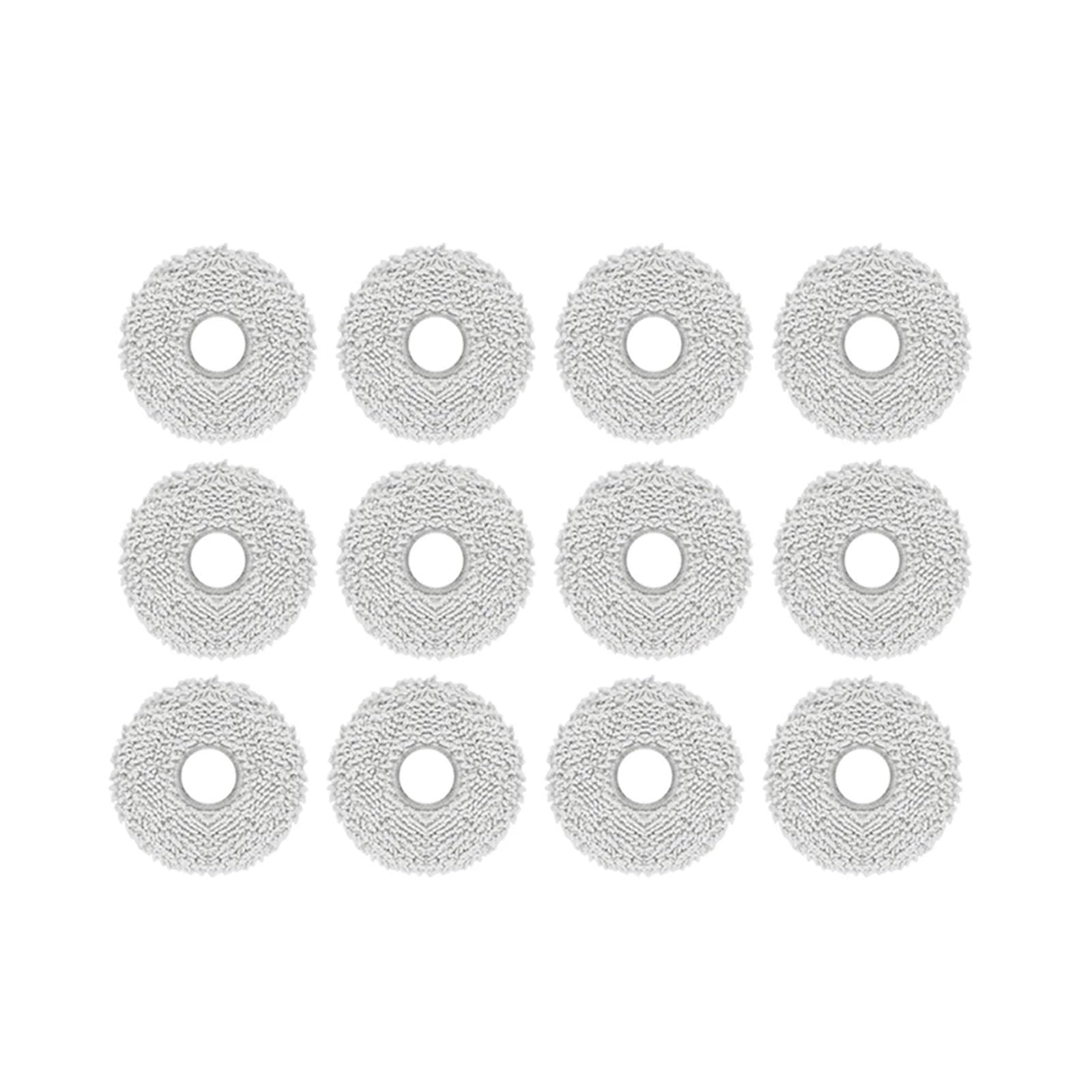 PNULGLKND Washable Mopping Pad, Compatible for Roborock Qrevo MaxV/Q Revo/Qrevo S/Qrevo Pro, Robot Vacuum Cleaning Accessories(12PCS)