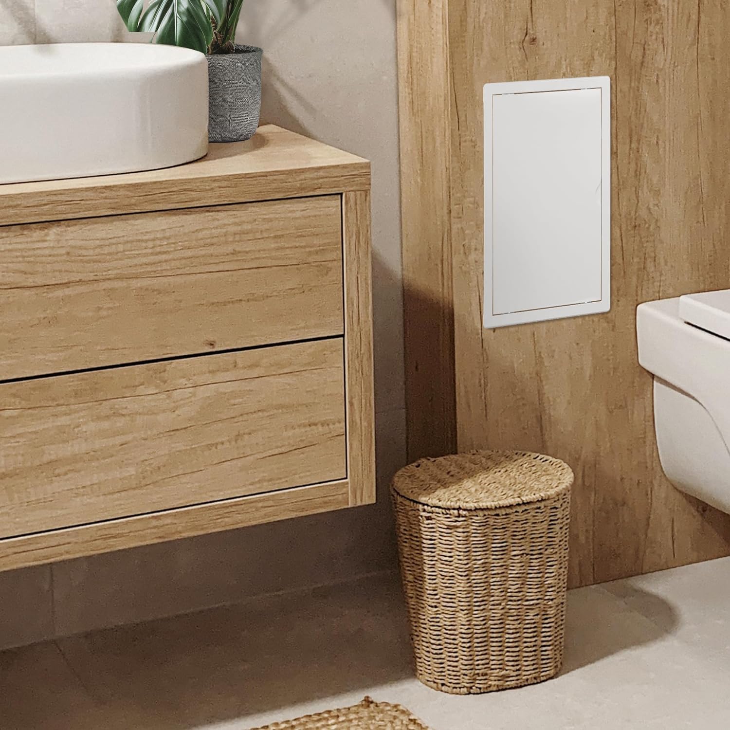 Puertas de Contadores Color Blanco Material ABS (30 x 40 cm)