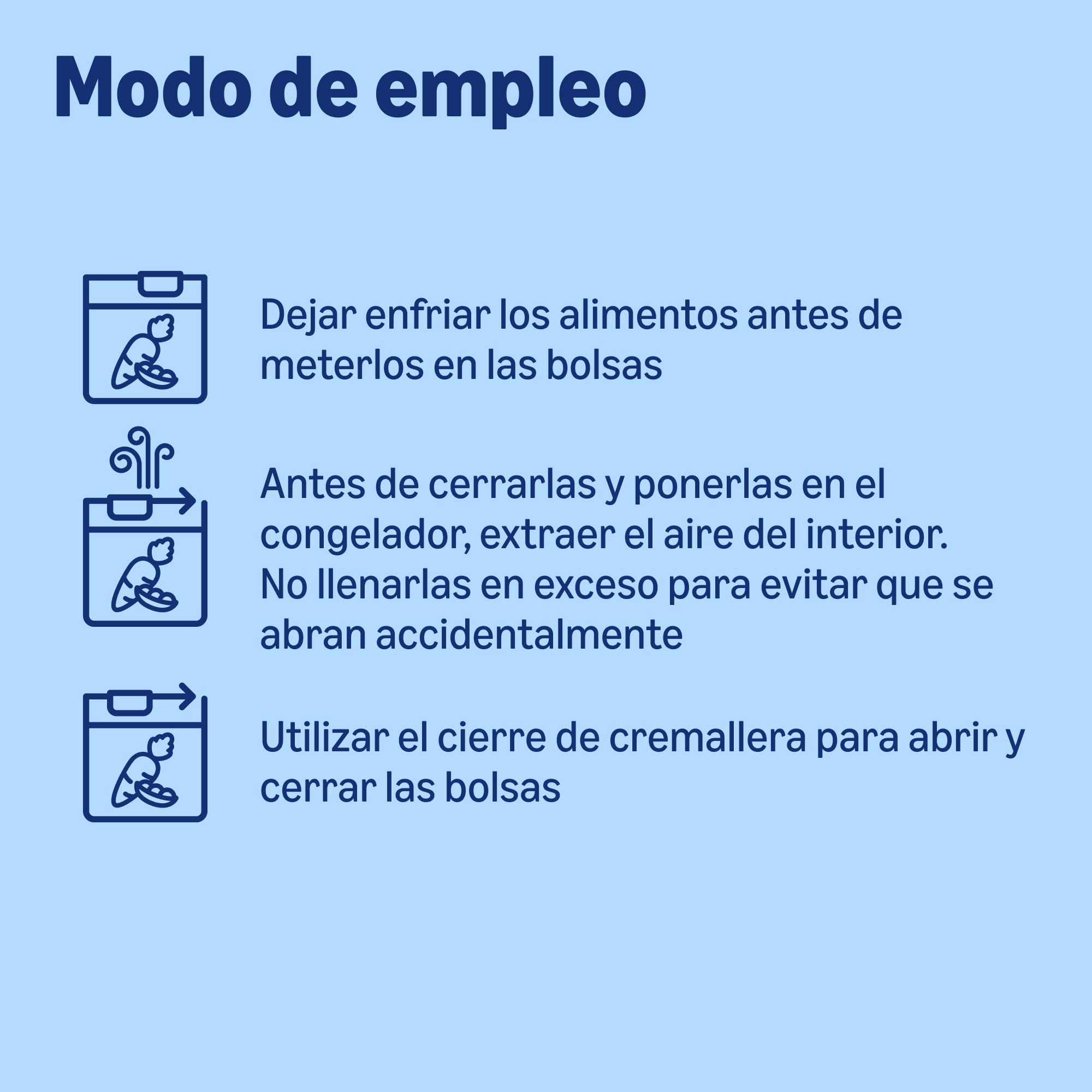 by Amazon - Bolsas de congelación con cierre deslizante Cremallera, (1 litro, 20 unidades)