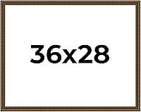 Vista 258 de Marco de fotos completo de madera dorada envejecida de 16 x 20 pulgadas con plexiglás acrílico UV, parte trasera de tablero de espuma y accesorios