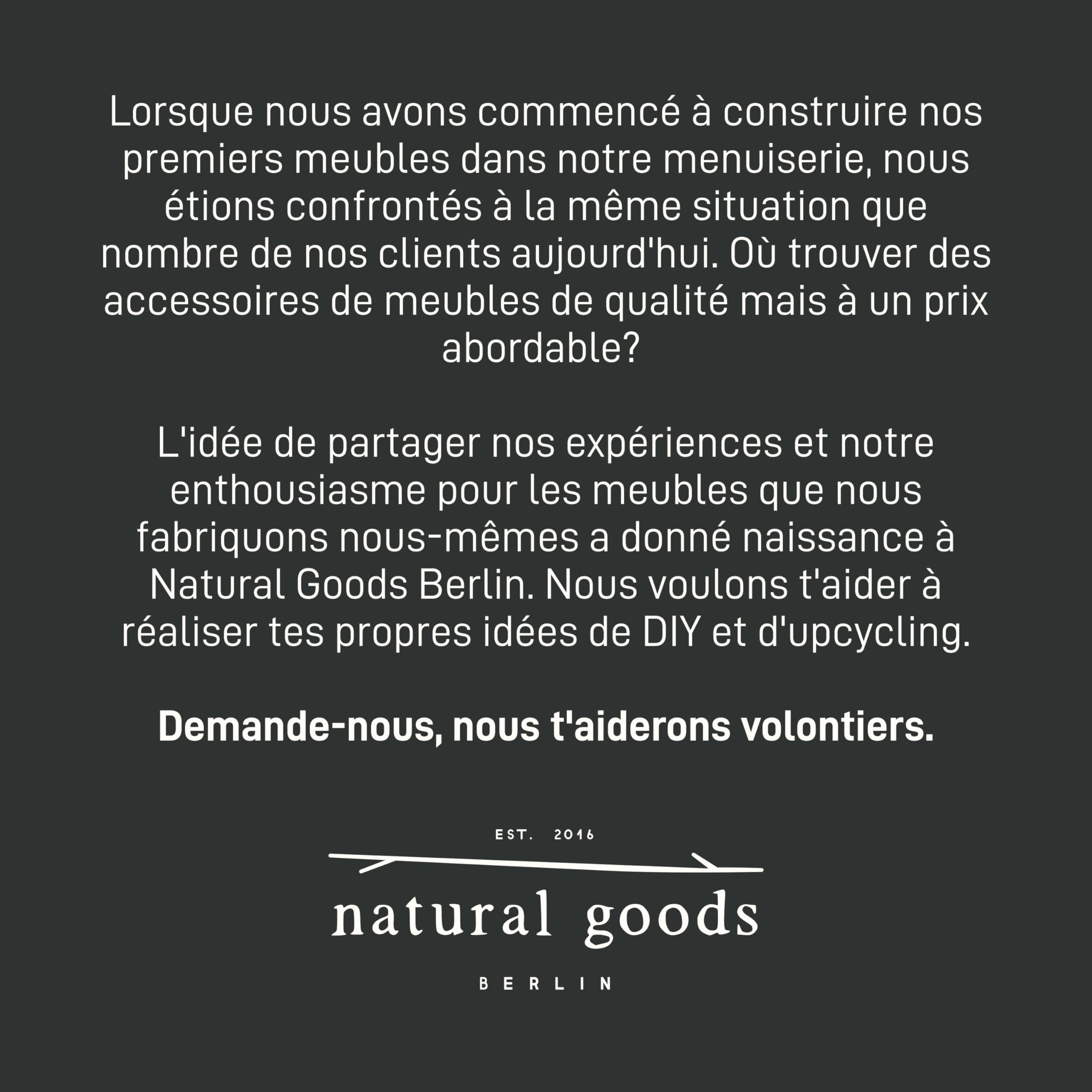 Natural Goods Berlin 1 Plaque en Bois de chêne Trones – I K E A Upcycling DIY – 2 cm d'épaisseur Trones avec Fonction antidérapante – Planche en Bois de chêne Massif – Plaque en Bois Massif – Plaque