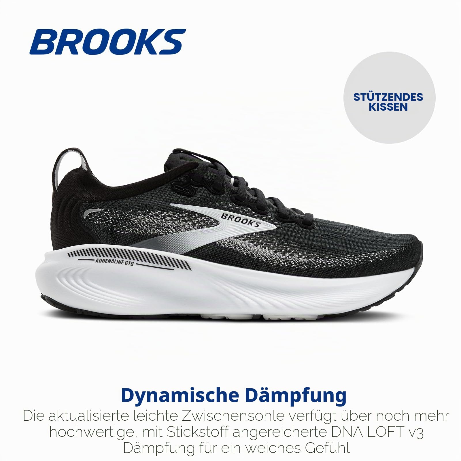 Brooks Adrenaline GTS 25 Supportive Laufschuhe für Herren