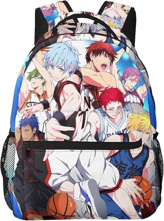 Amazon Co Jp 多機能 黒子のバスケ1 カバン リュックサック 外出 軽量 防水 大容量 通学 バックパック遠足 旅行 ュック 学校 スクールバッグ リュック小学生 中学生 高校生 大学生 プレゼント リュック シューズ バッグ