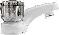 Vista 7 de Dura Faucet llave de lavabo de dos manijas, para baño de cámper, motorhomes, tráiler, Blanco