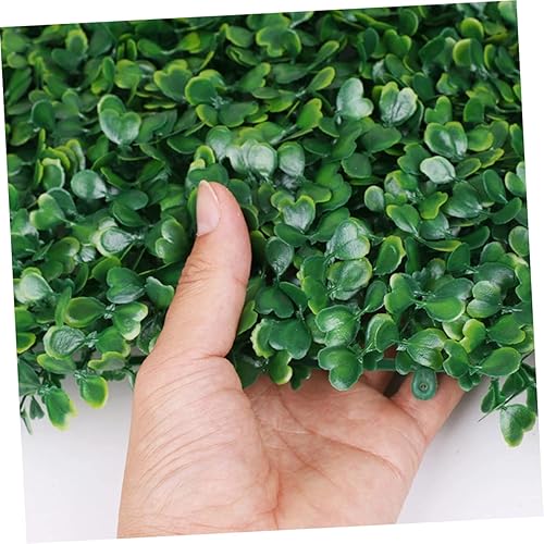 Miniatura 9 de Abaodam Alfombra de área para exteriores, alfombras verdes, plantas de casa, césped artificial entrelazado, decoración de balcón, decoración de