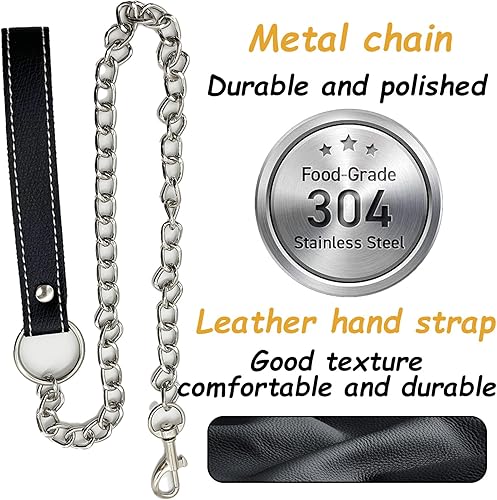Miniatura 3 de Masculino BDSM Castity Strap Belts CBT Cock Cage with Chain Leather Sex Strap Juguetes Testicular Restricciones de escroto Tortura de polla y Pelota