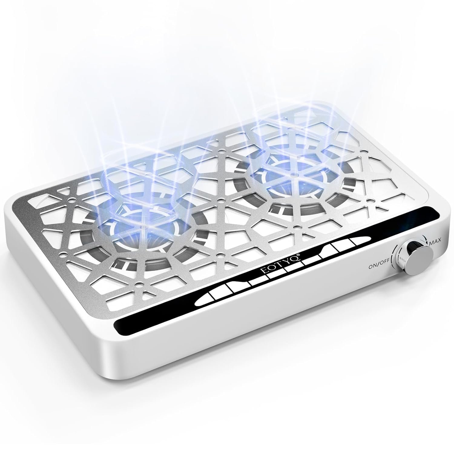 Nail Dust Collector,Dust Collector Nail Tech,1600PA,10 Speeds, Magnetic Base, LED Display, 30 Filters,Professional Nail Dust Collector for Nail Technicians & Home Use, Perfect for Salon & DIY