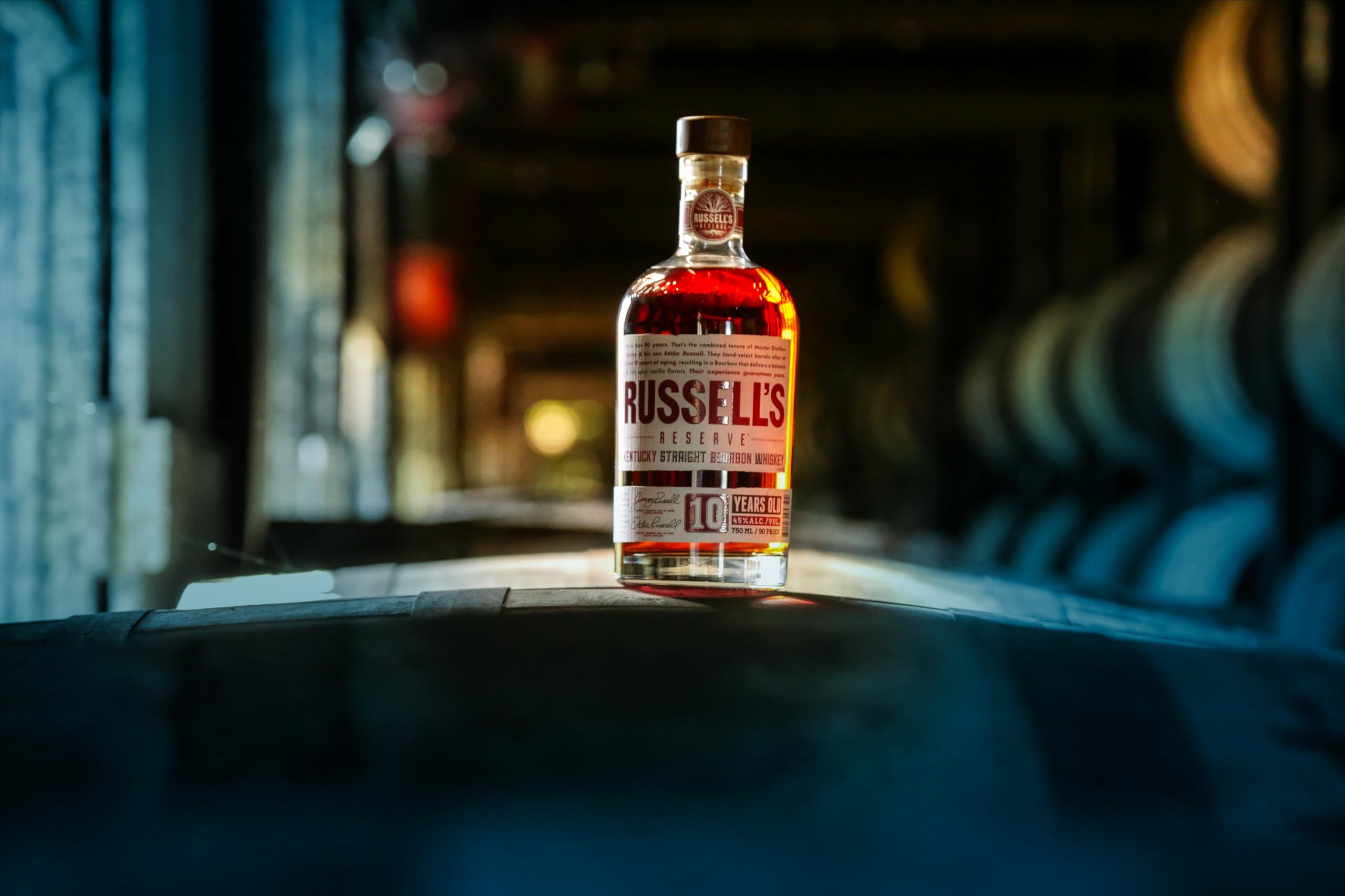 Wild Turkey - Russell's Reserve, Whiskey Invecchiato 10 Anni, Small Batch crafted Bourbon, 70cl, 45% Vol