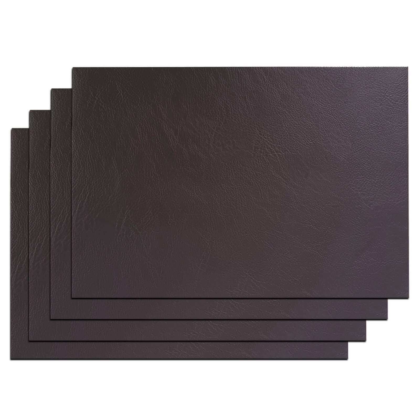 Sets de table en cuir bleu royal parfaits pour vos repas en cuisine ou en extérieur
