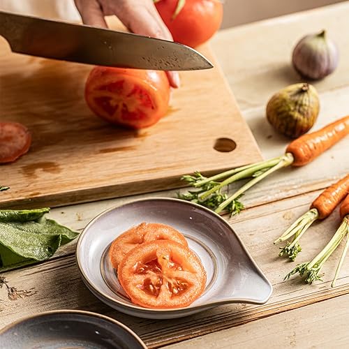 Miniatura 79 de Soporte para cucharas para encimera, soporte para cuchara de encimera con asa para un fácil agarre, decoración de granja, soporte para utensilios