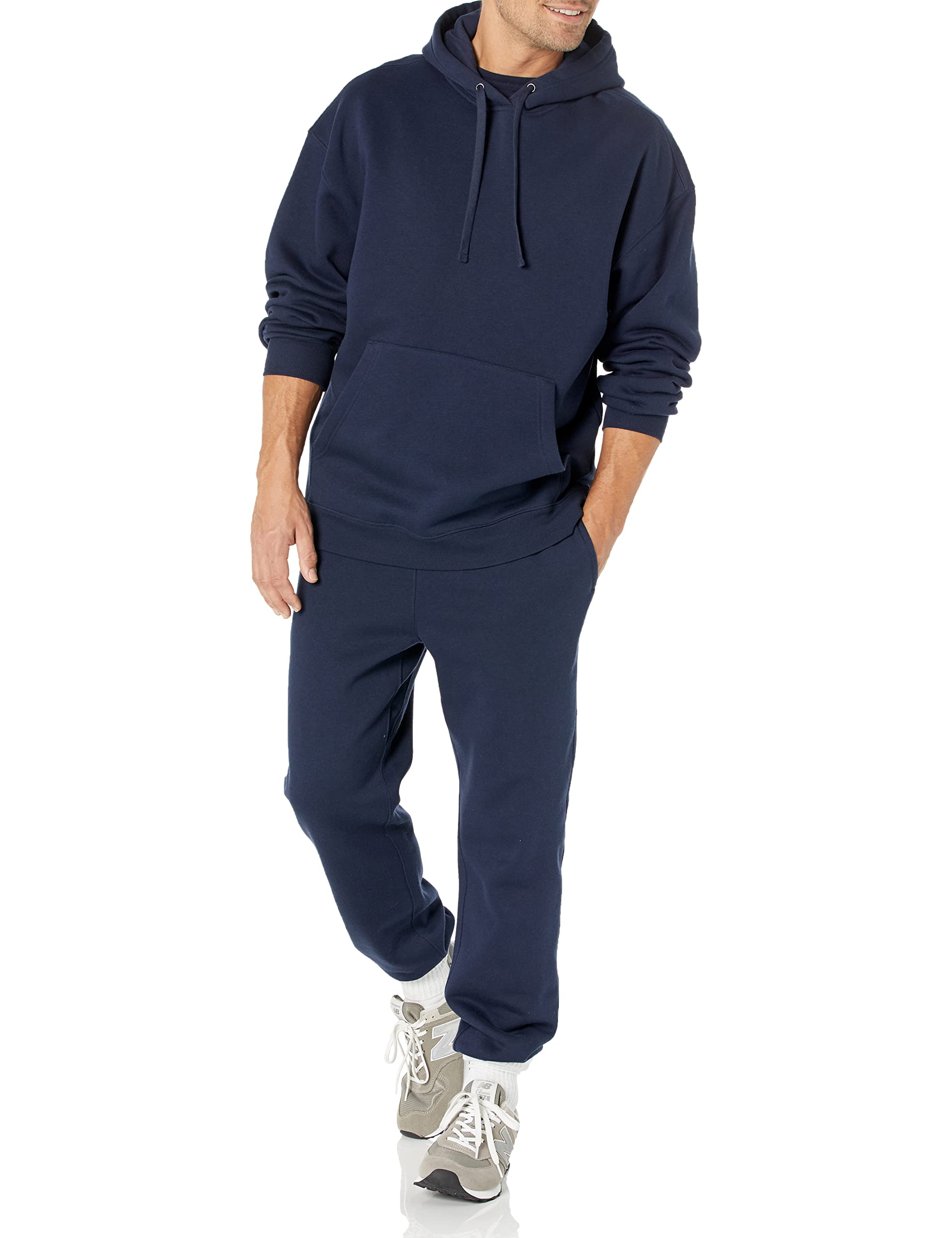 Amazon Essentials Homme Pantalon de Survêtement Serré Aux Chevilles, Coupe Décontractée (Grandes Tailles Disponibles)
