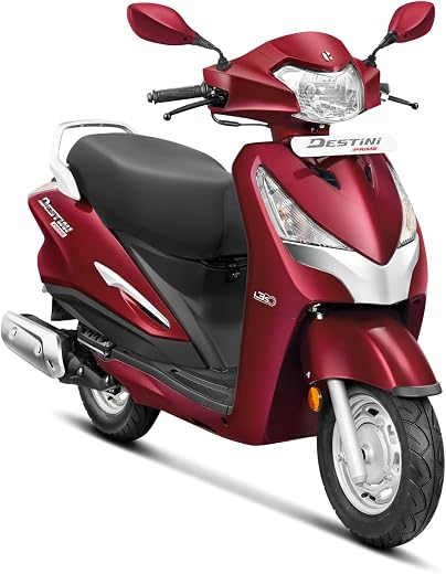 Hero MotoCorp DESTINI PRIME FI DRS SM (OBD2B) Scooter Noble Red Booking for Ex-Showroom Price