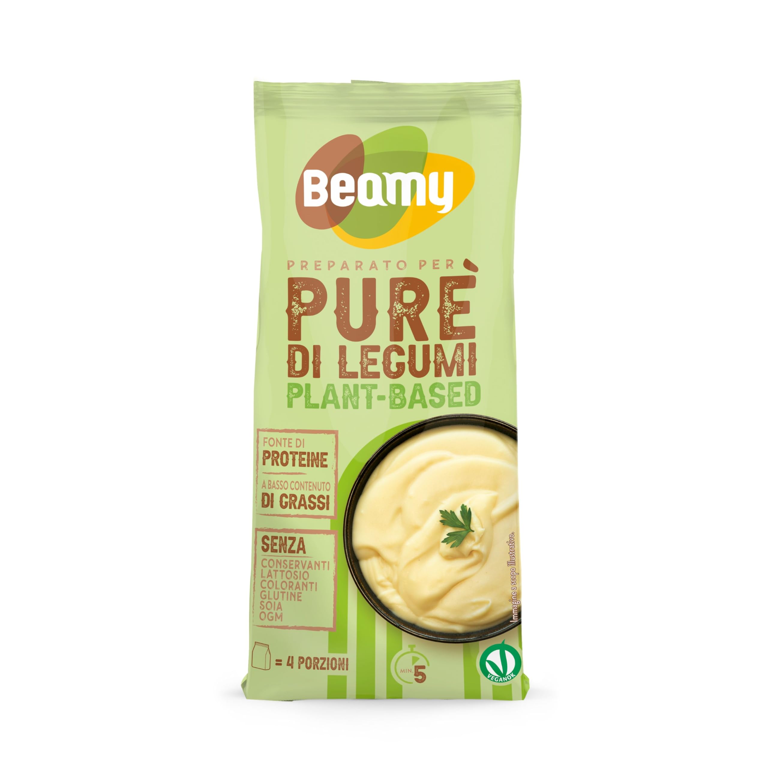 Beamy, Box 7 Preparati Vegetali, per Burger, Polpette, Ragù, Purè e Alternative all'Uovo Plant-Based, Senza Glutine, 710 g