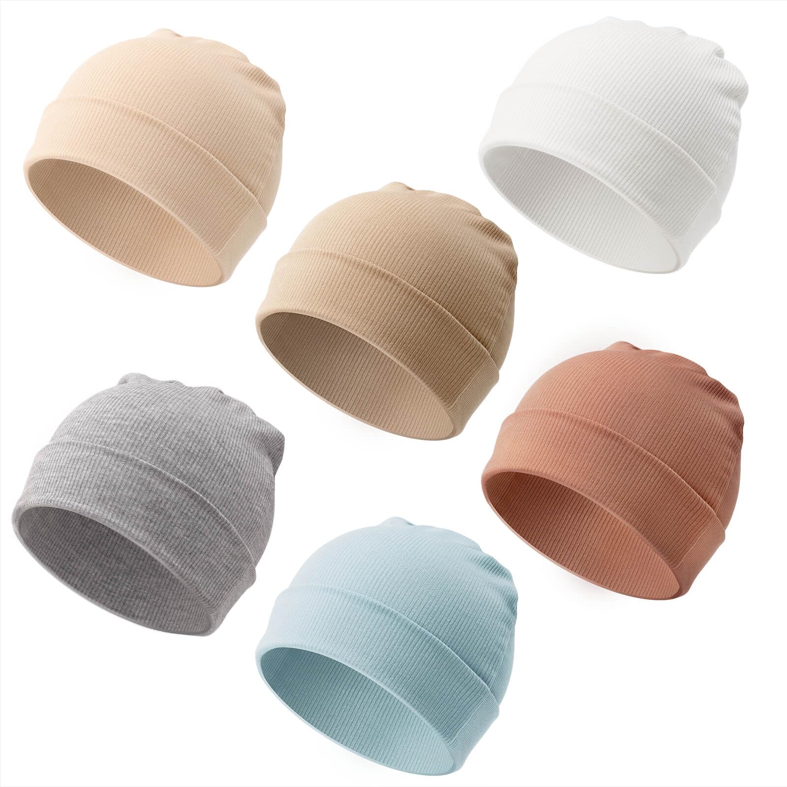 DRESHOW Newborn Baby Hat Baby Boys Girls Soft Knit Hats Caps Toddler Beanies 0-3 Months