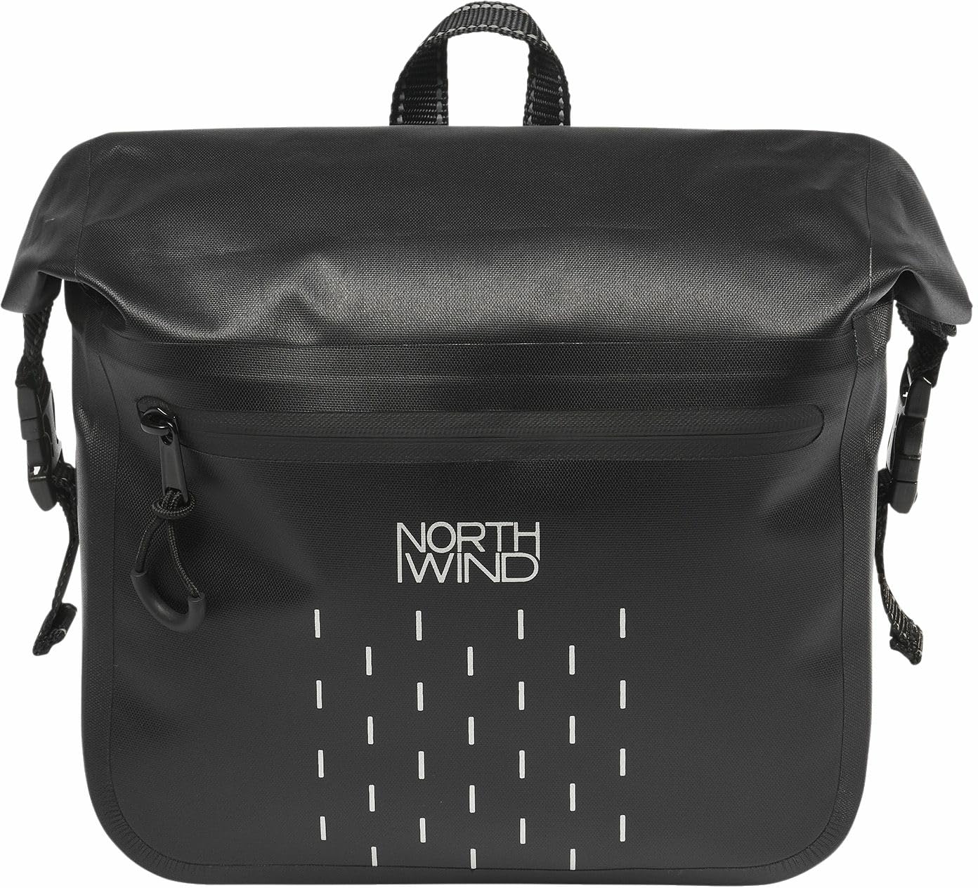 Northwind Smartbag Pure MLT Pannier Rack Bag (6 L Storage Space, MonkeyLoad Adapter Plate, Secure Attachment, Water-Repellent, Includes Rain Cover)