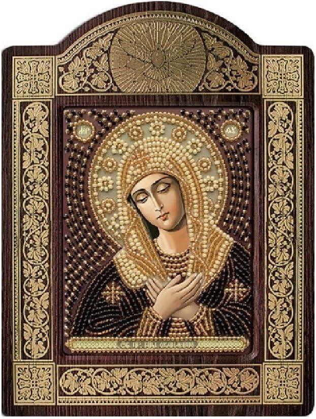 DIY Beaded Embroidery Kit - The Holy Mother of God, Orthodox Icon