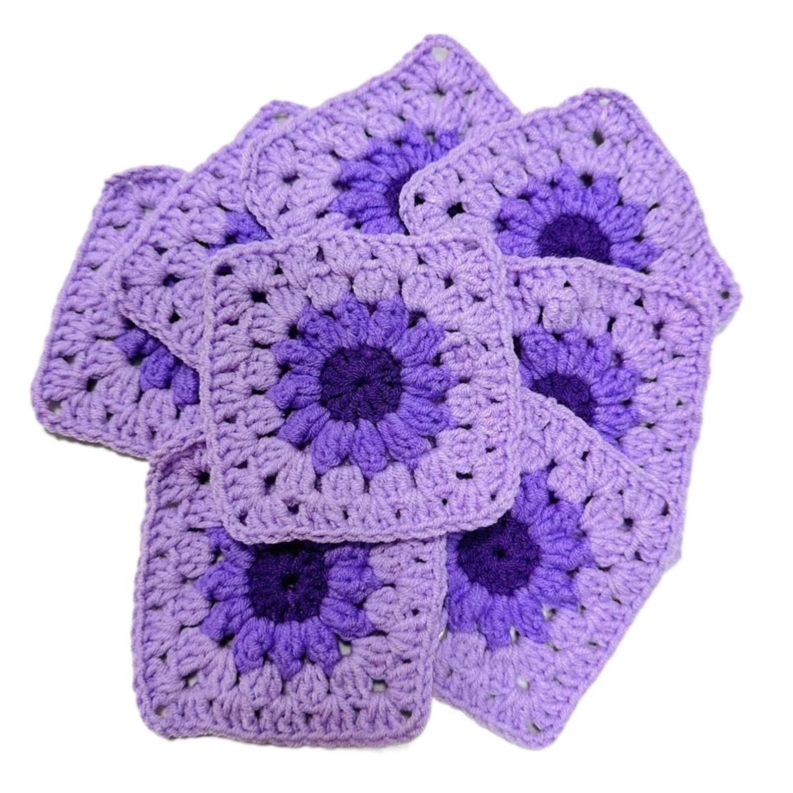 10Pcs 11CM Square Cotton Placemat Cloth Tea Cup Coffee Mug Coaster for Cap(Color1)