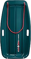 Retrospec Retrorider Snow Sled: Fast Toboggan with Pull Rope, Cold-Resistant HDPE Bottom, 35" & 48" for Kids & Adults