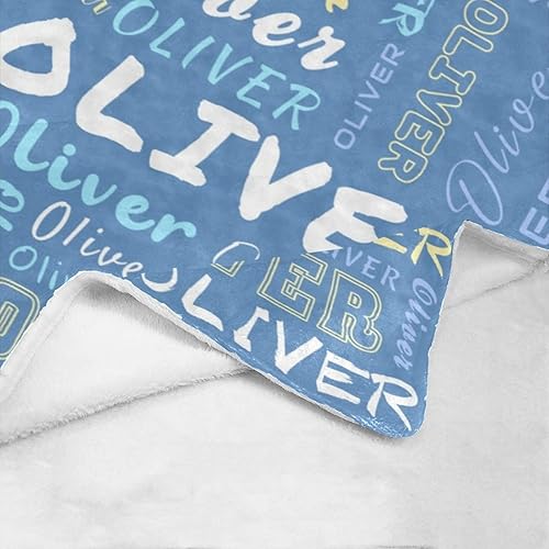 Miniatura 9 de Purefly Manta de bebé personalizada con nombre para niños, mantas de bebé personalizadas para niñas, manta de bebé personalizada con nombre para