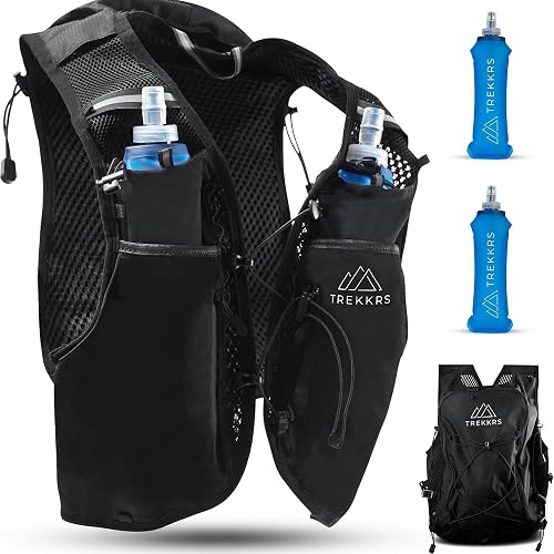 Trekkrs Running Vest Water Bottles 5L product photo (Hydration Vests) — ScooterReviewPro review