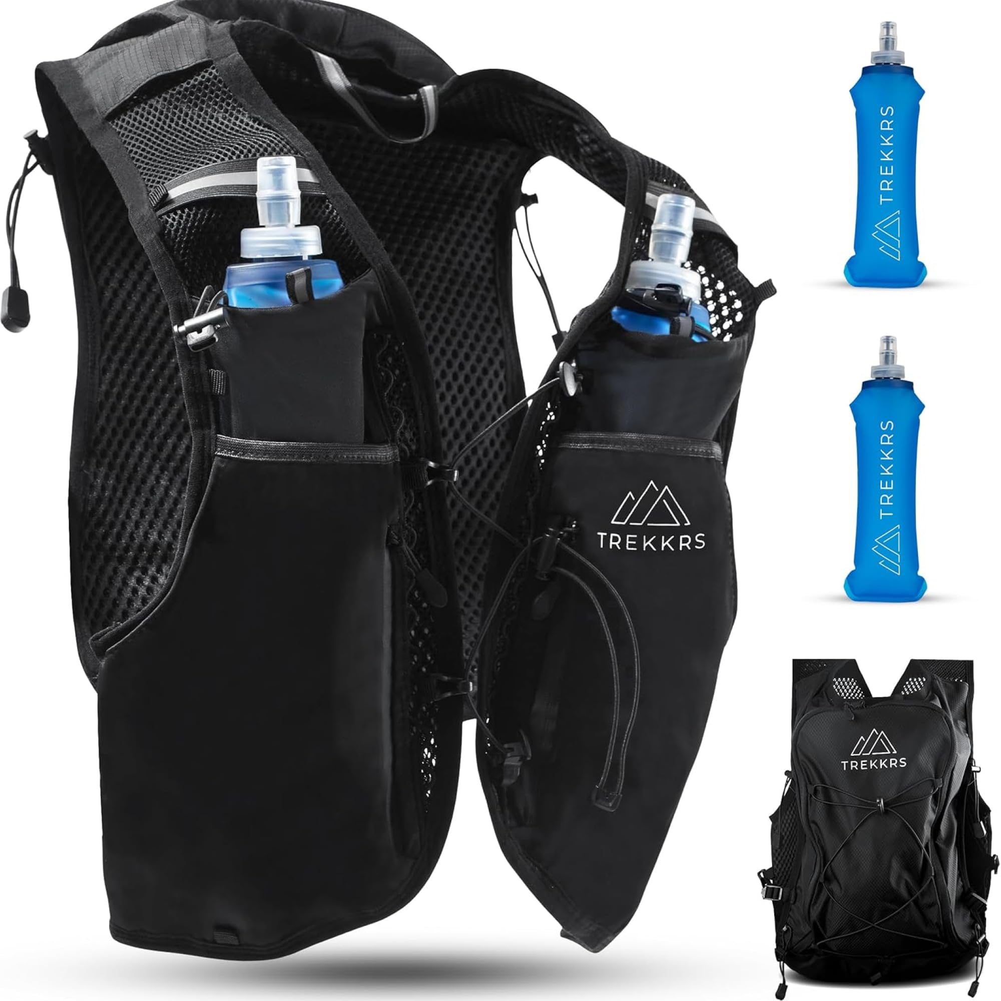 Trekkrs 5L running hydration vest for trail and hiking