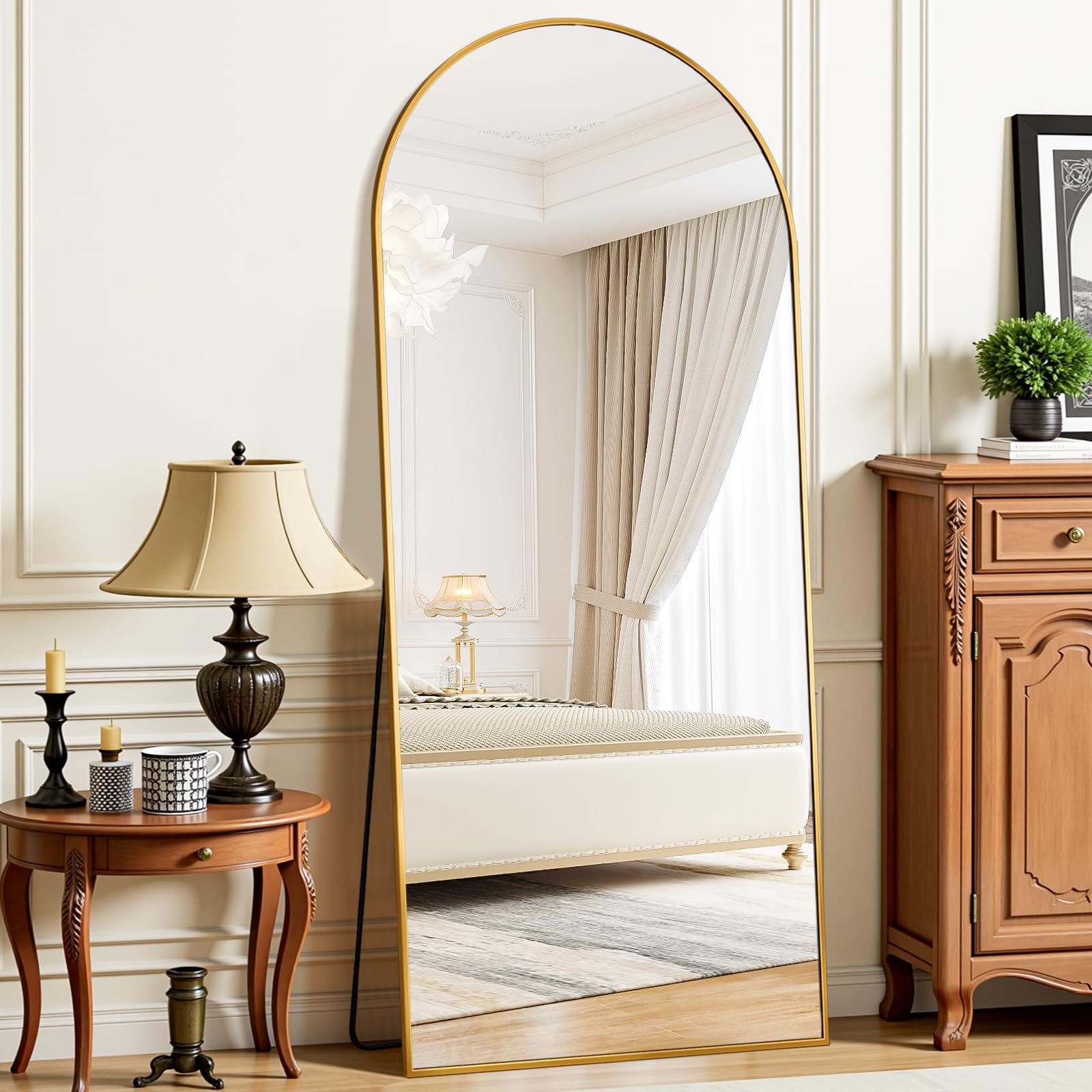 Suidia Arched Full Length Mirror, 59