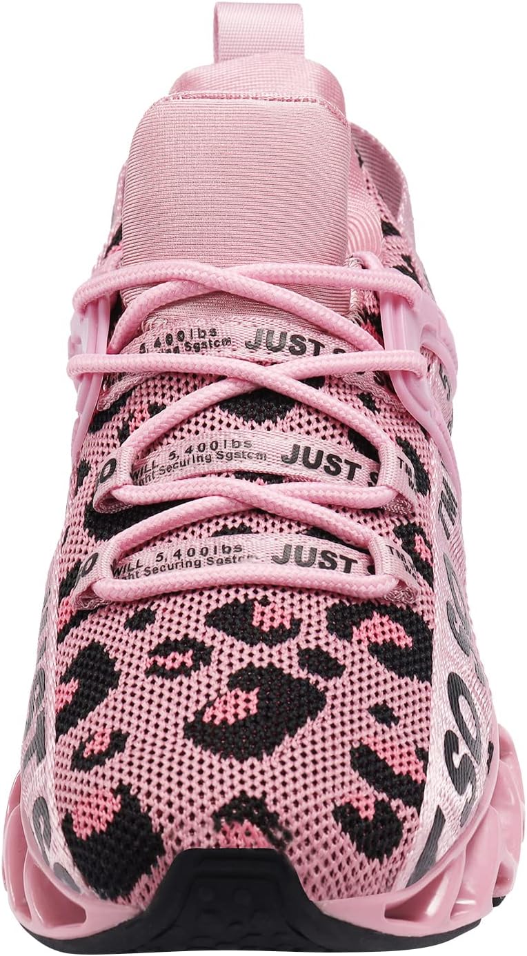 Wonesion Womens Walking Running Shoes Athletic Blade Non Slip Tennis Fashion Sneakers - Image 3