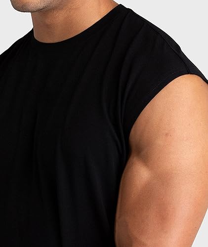 Miniatura 4 de Holure Paquete de 1 o 3 o 5 camisetas sin mangas para hombre, camisetas sin mangas de entrenamiento, camisetas atléticas para entrenamiento