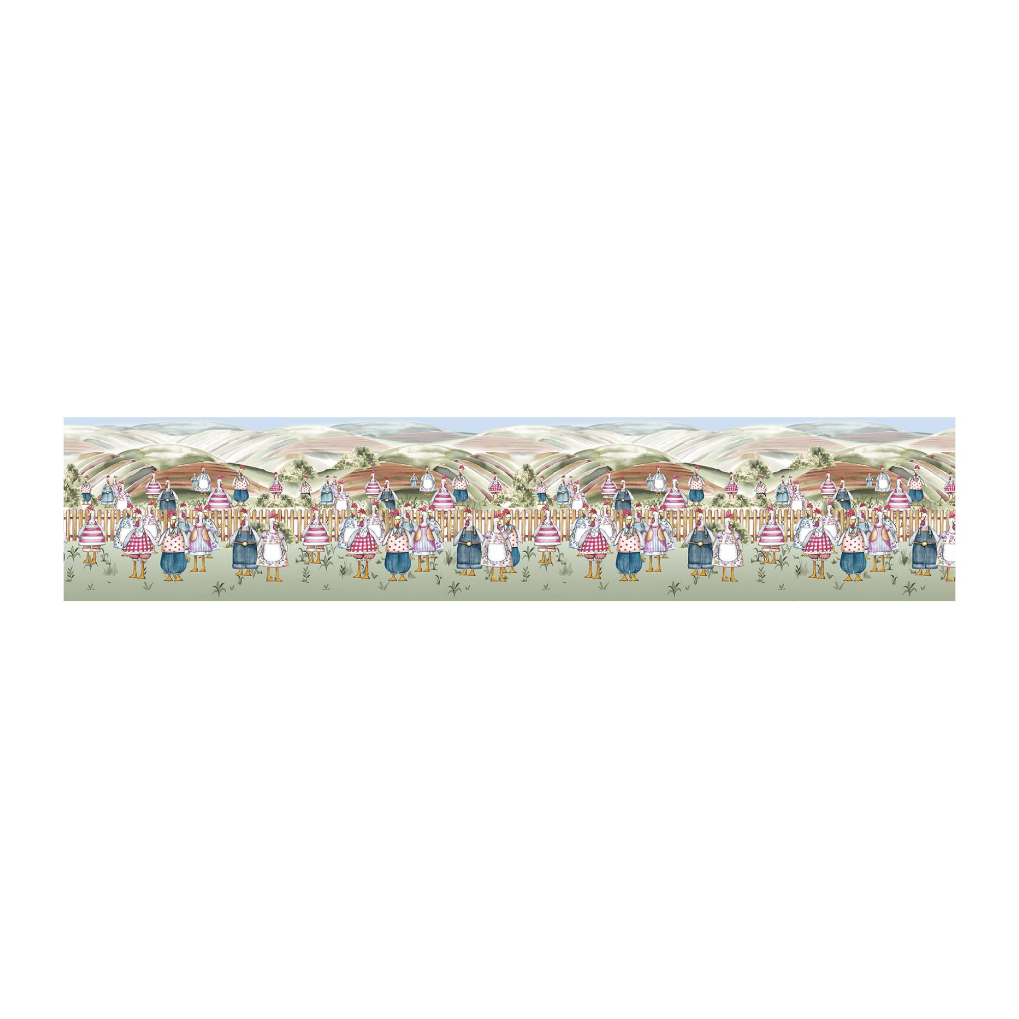 PENSIERI DELICATI Passatoia 52x250 cm, Realizzata in Cotone e PVC, Made in Italy, Passatoia Lavabile In Lavatrice A 40°, Fantasia Poie