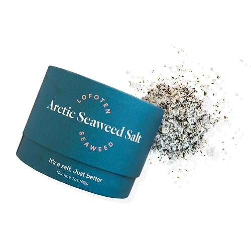Miniatura 8 de Lofoten Seaweed - Paquete de regalo de 3 cajas de condimento de algas marinas y sal Arctic Norway y muestra vegana sin gluten