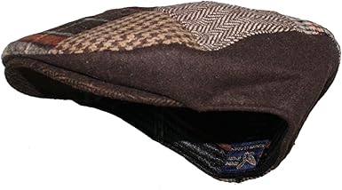 Patchwork driving cap Clearance