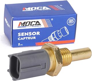 MOCA Coolant Temperature Sensor Compatible with 2002-2007 for Jaguar X-Type 3.0L, 2018-2020 for Lexus GX460 4.6L, 2004-2009 for Mazda RX-8 1.3L, 2009-2013 for Toyota Highlander 2.7L