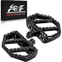 Universal 10MM Mini Male Mount Floorboards Foot Pegs for Harley Touring | Road King Street Glide Road Glide Electra Glide Sportster 883 XL Softail Dyna Fat Bob Street Bob