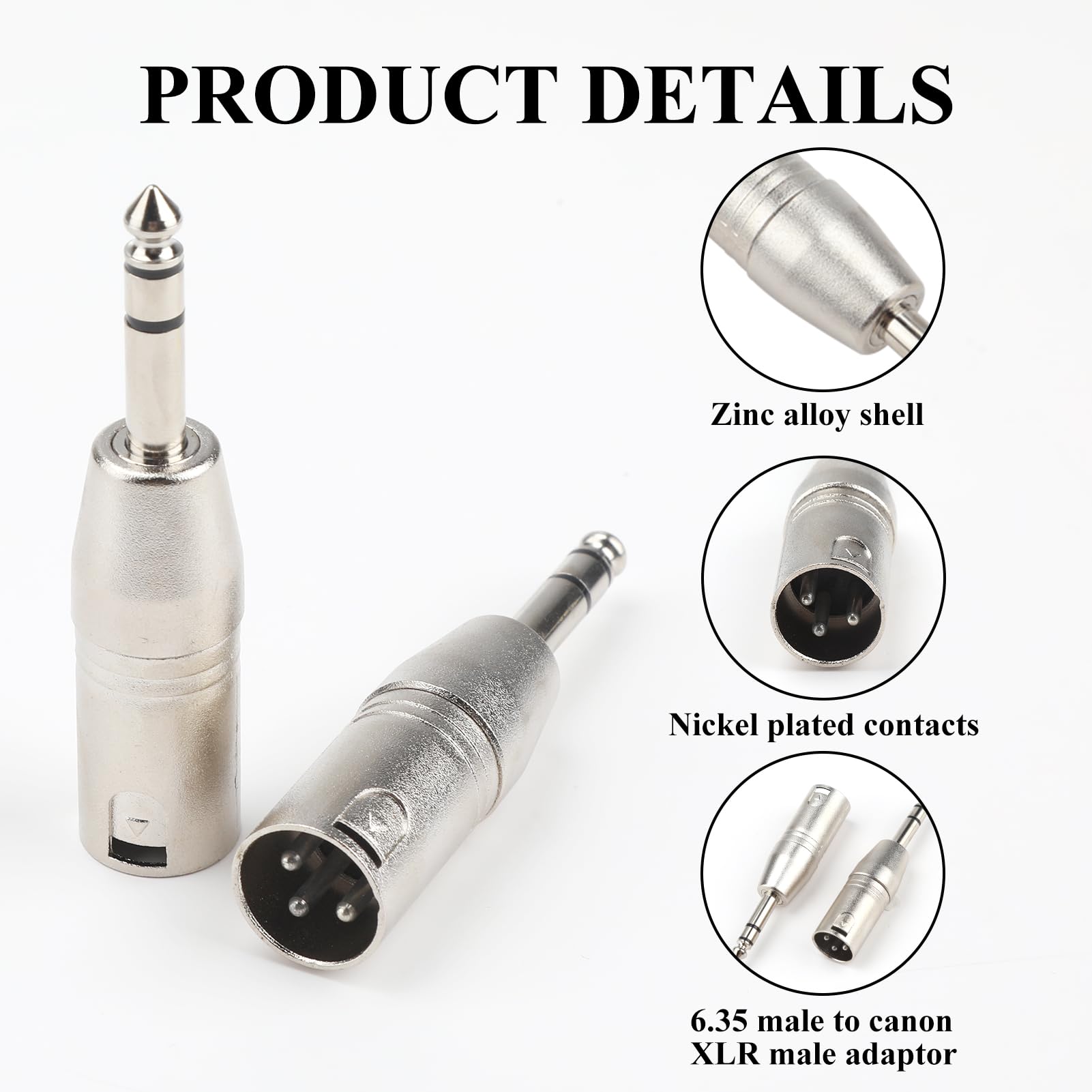 XLR 6.35mm Jack Adapter - Image 3