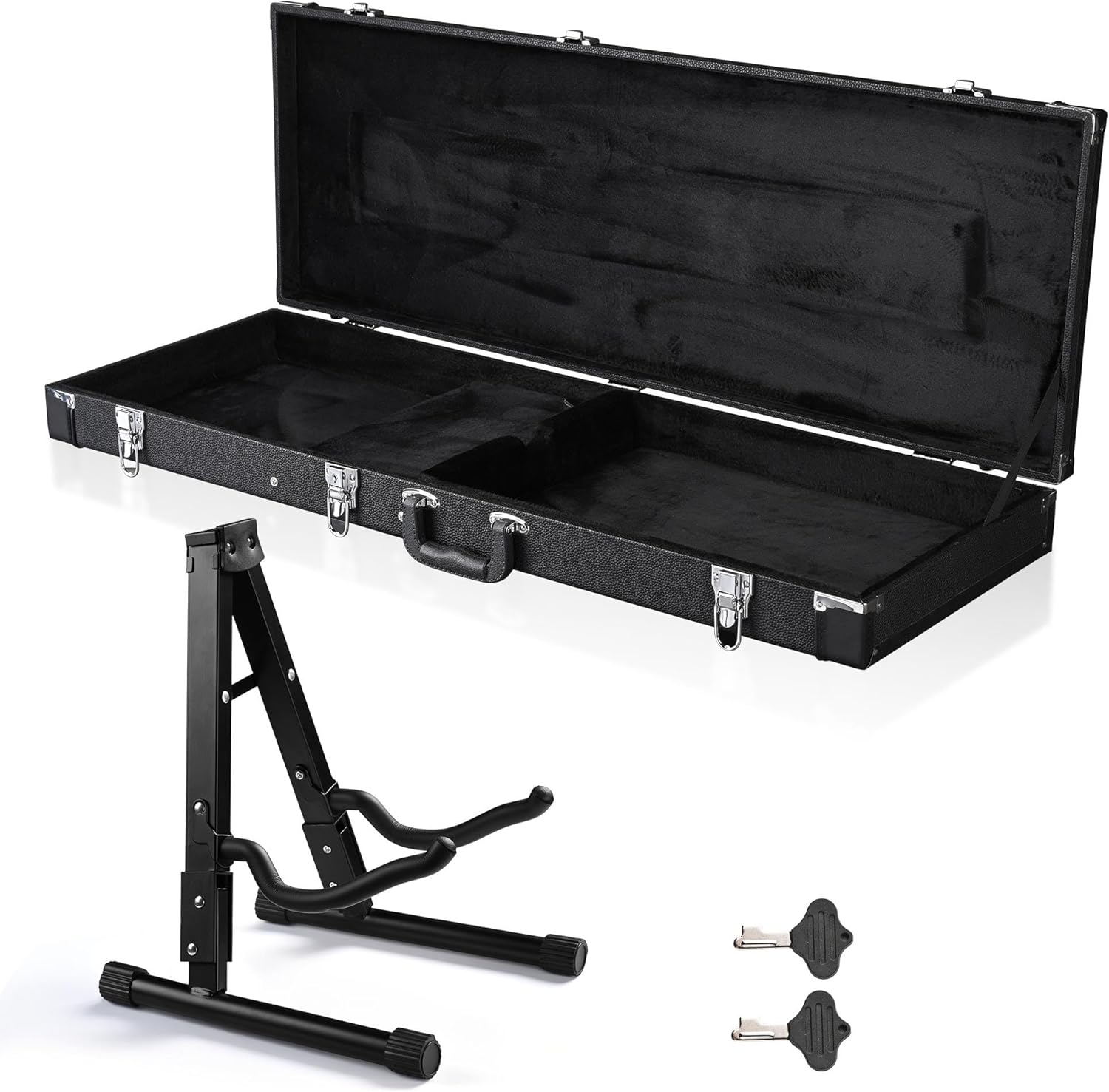 【オール単板★ハードケース付★牛骨】ARIA☆AF505【弾き易く調整☆新品弦】 Amazon.co.jp: AW ユニバーサル長方形エレキギターハードケース