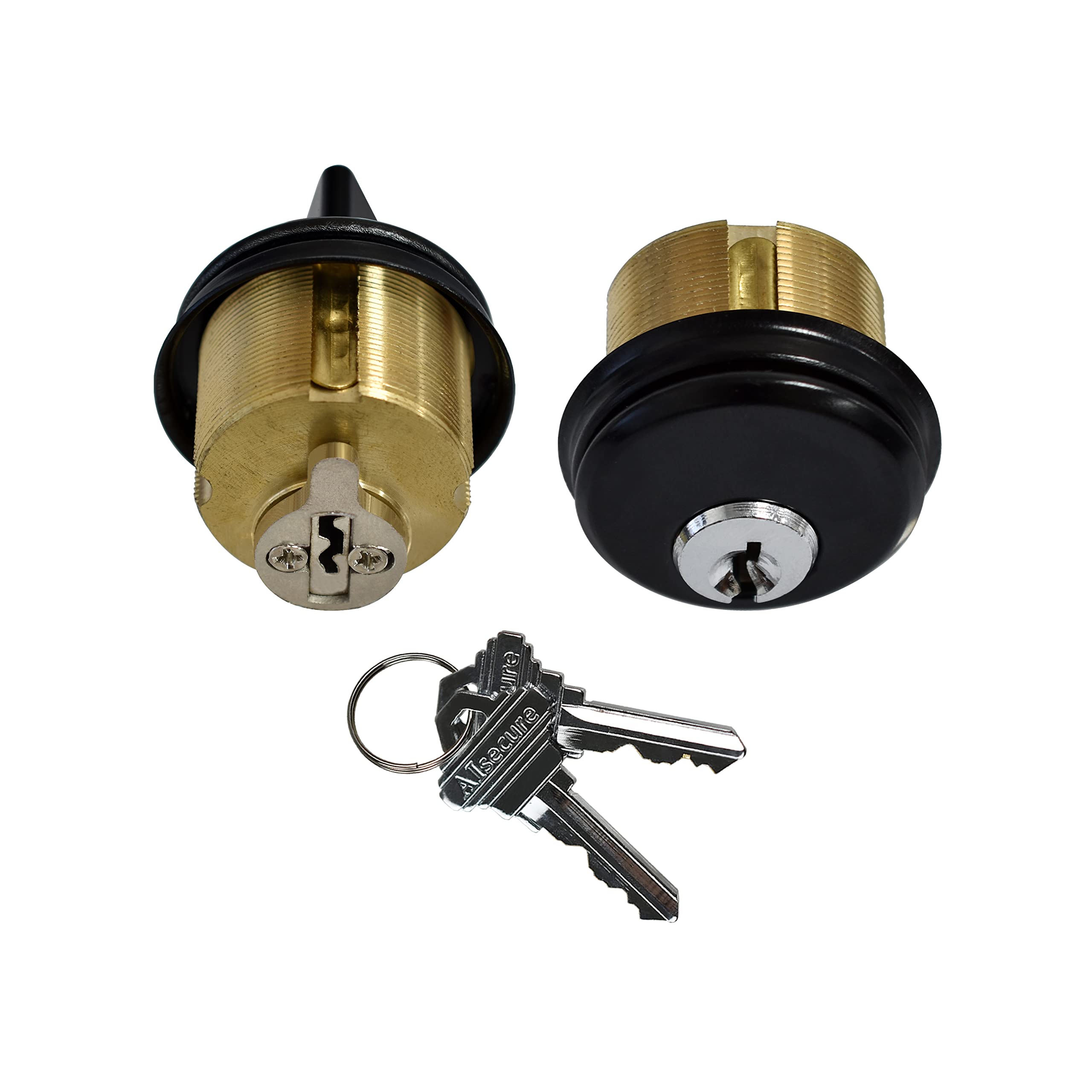 Snapklik.com : AIsecure Storefront Door Lock Mortise Cylinder Brass ...