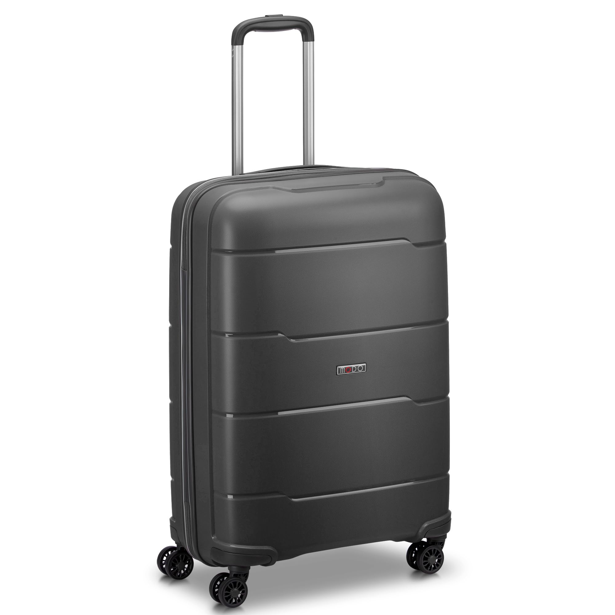 Galaxy Trolley - 4 Wheels - Hard and TSA Locking System, grey, Medio