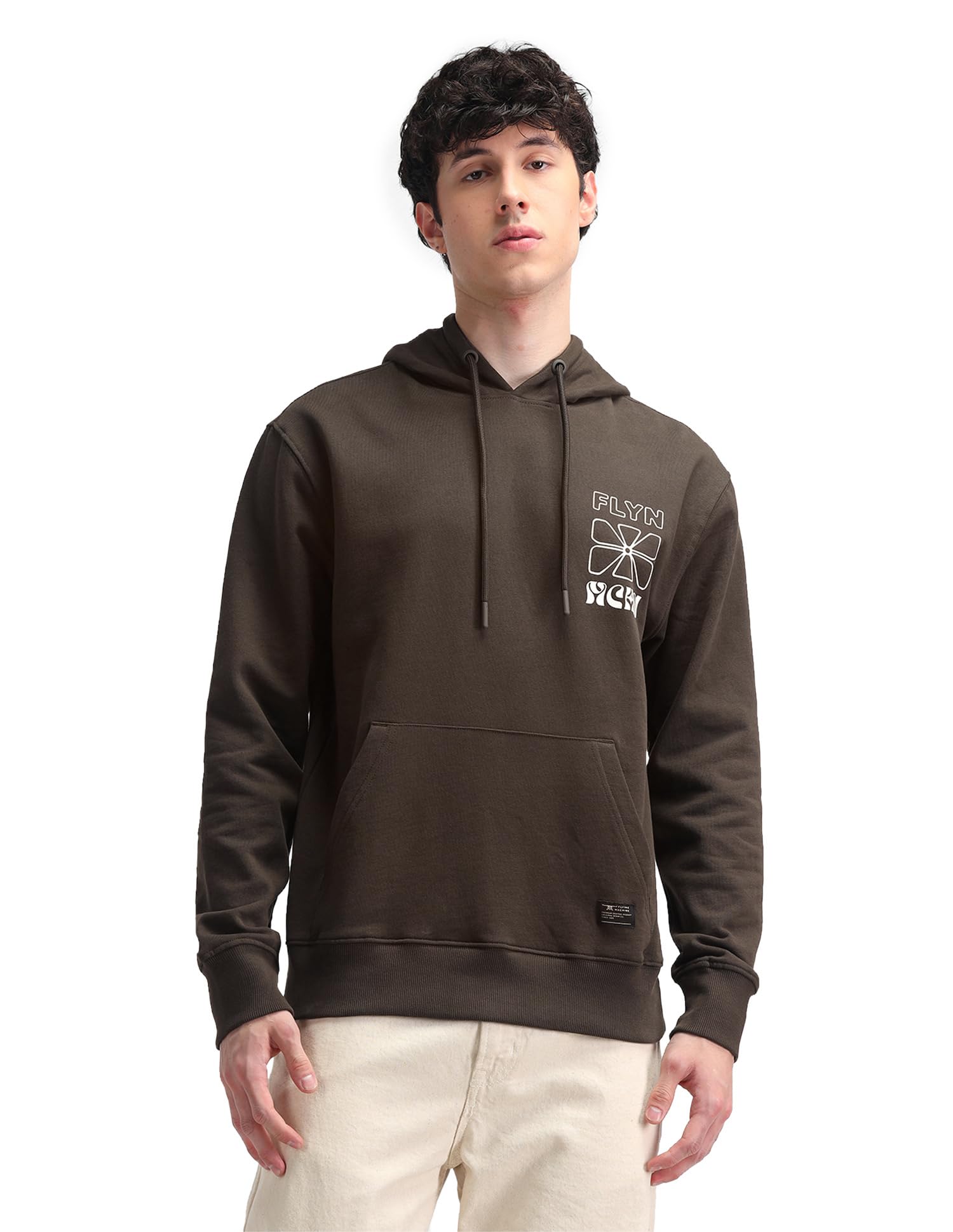 flying machine Men's Relaxed Fit Sweatshirt| Printed-picture-37
