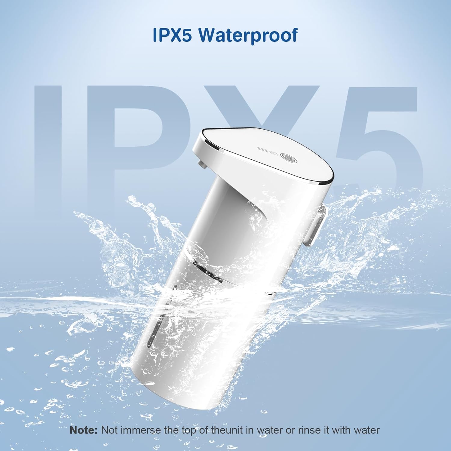 Automatic Soap Dispenser – Touchless Foaming Soap Dispenser 350ml USB Rechargeable Dispenser Electric Wall Mounted 3 Levels Adjustable for Bathroom Kitchen Dish Soap - Image 4