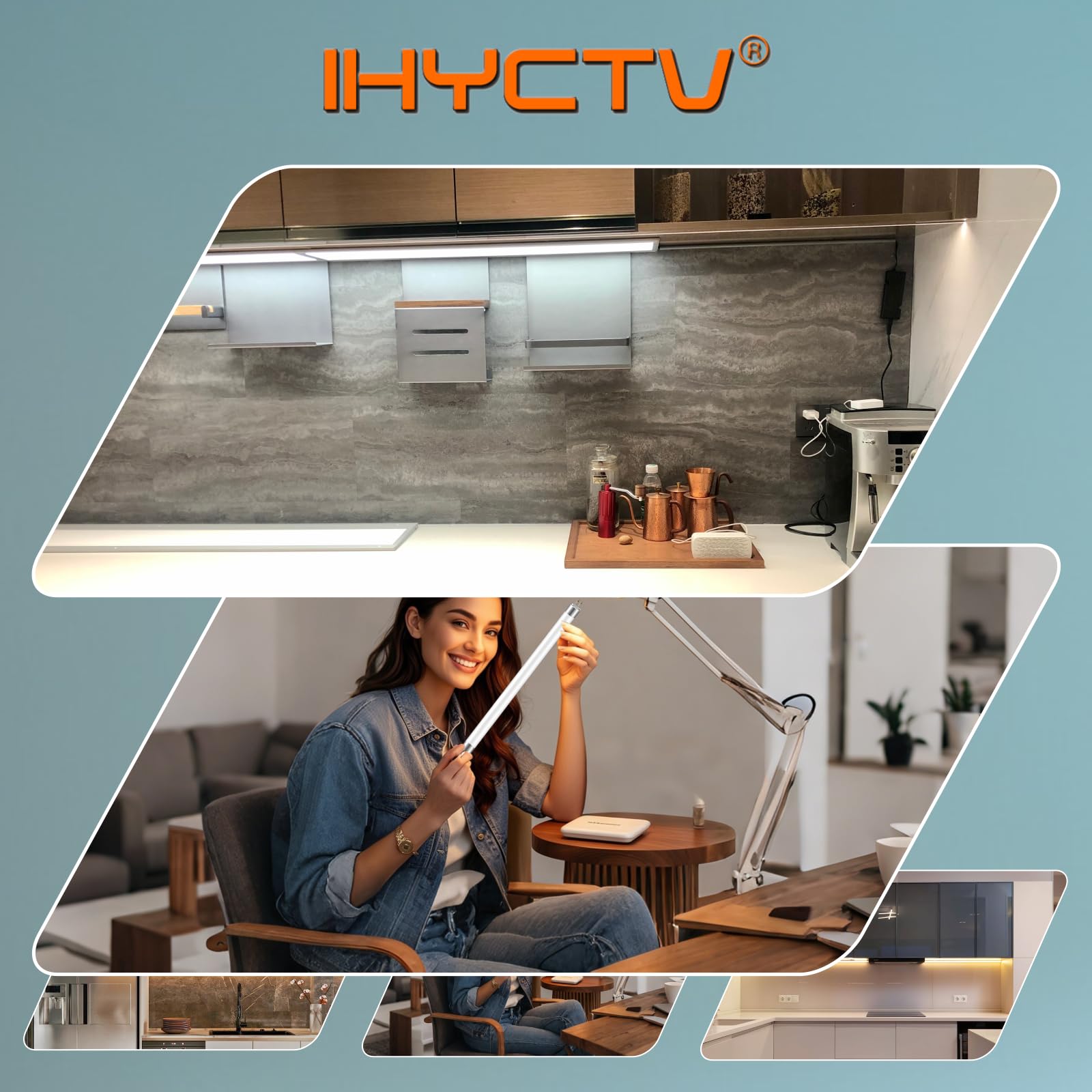 IHYCTV LED Röhre T5 114,9 cm, EVG KVG kompatibel, G5 20 W 2760 lm, tageslichtweiß 6500k, Ersatz für 54W Leuchtstoffröhren, langlebig 50.000h, Glas, matt, nicht dimmbar, 300 °, 1 Stück
