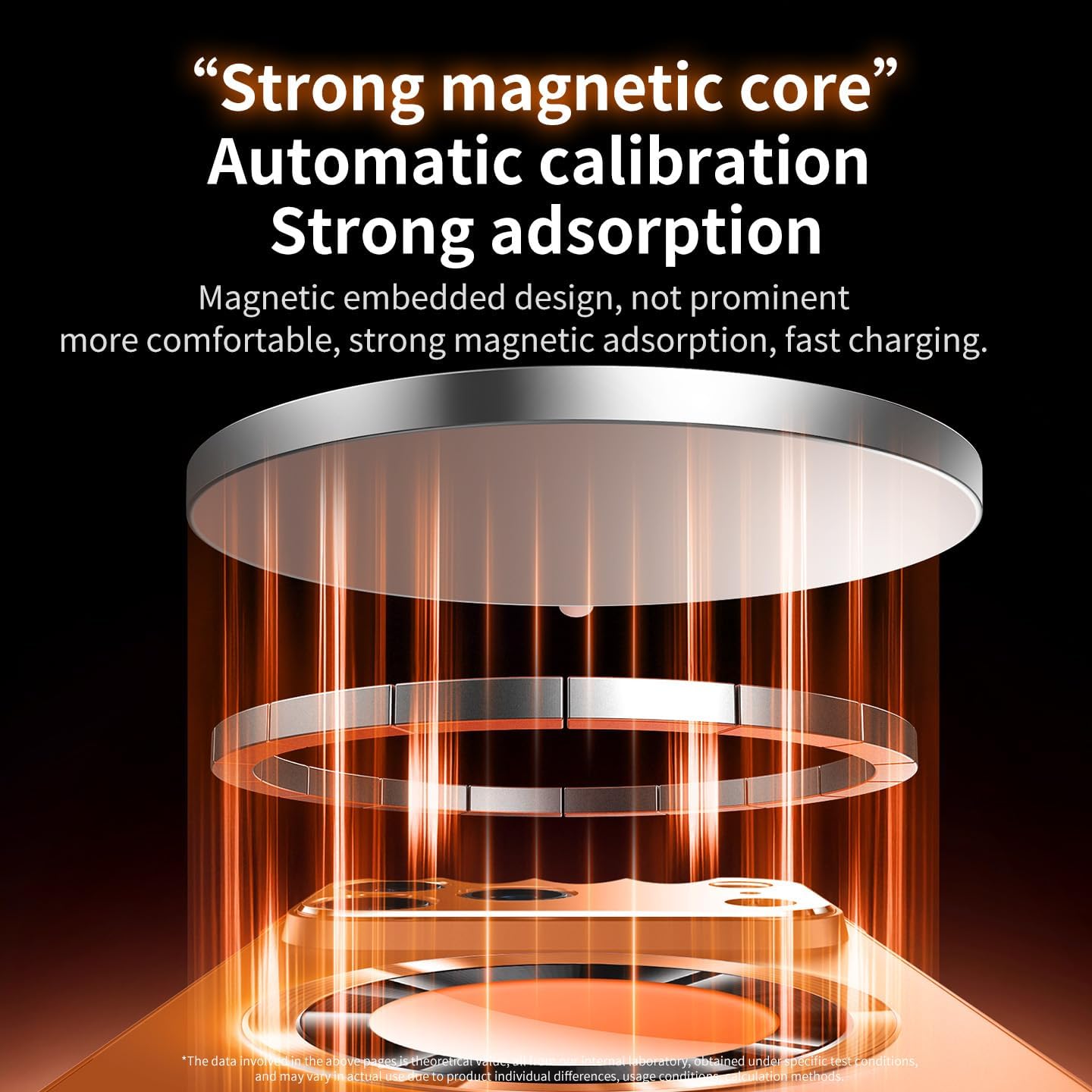 Magnetic Series Design for iPhone 13 Pro Max Case,[Compatible with MagSafe][Military Drop&Full Camera Lens Protector] Large Window Logo View Dust-Proof Matte Shockproof Cover,Silver - Image 7