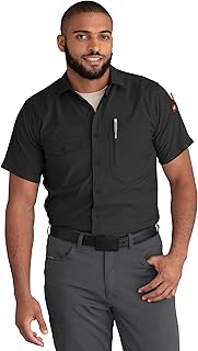 Red Kap Mens Cooling Short Sleeve Work Shirt